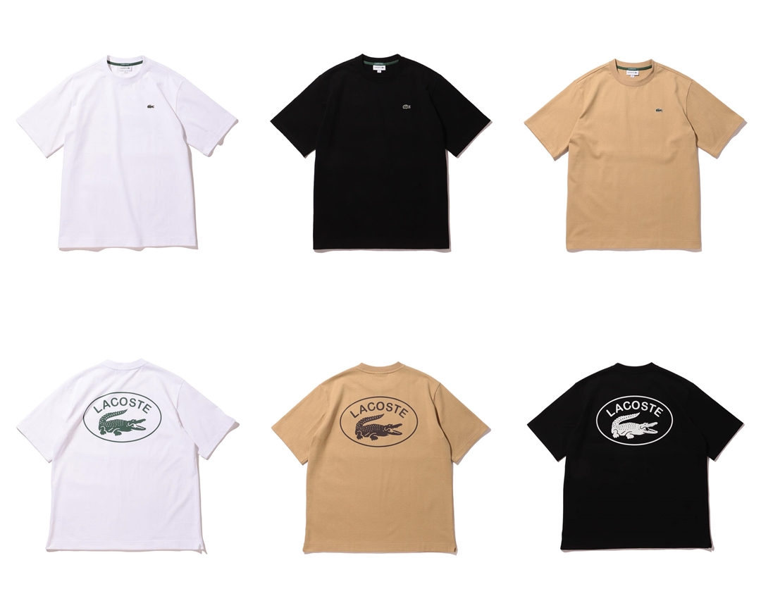 LACOSTE × BEAMS / 別注 Big Croco T-shirtが7月下旬発 (ラコステ ビームス)