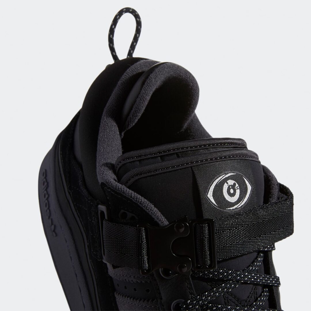 【国内 8/17 発売】Bad Bunny × adidas Originals FORUM BUCKLE LOW “Black” (バッド・バニー アディダス オリジナルス フォーラム バックル ロー “ブラック”) [GW5021]