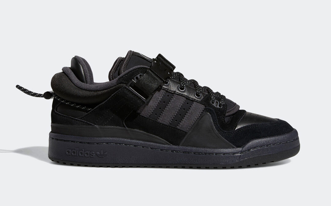 【国内 8/17 発売】Bad Bunny × adidas Originals FORUM BUCKLE LOW “Black” (バッド・バニー アディダス オリジナルス フォーラム バックル ロー “ブラック”) [GW5021]