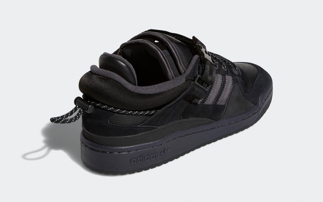 【国内 8/17 発売】Bad Bunny × adidas Originals FORUM BUCKLE LOW “Black” (バッド・バニー アディダス オリジナルス フォーラム バックル ロー “ブラック”) [GW5021]