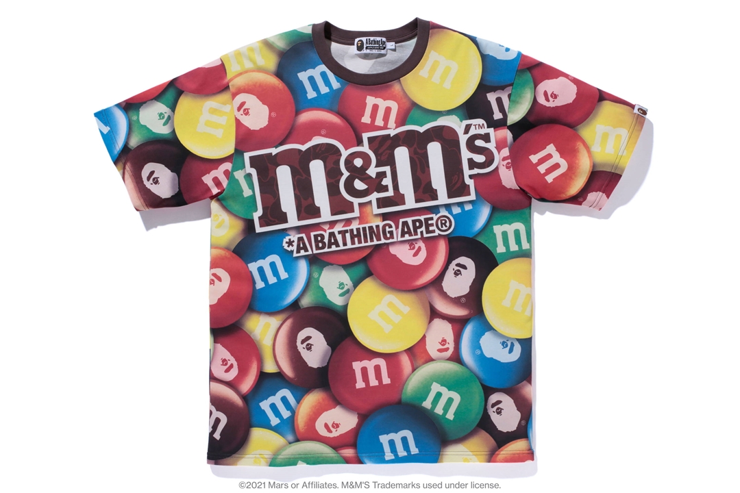 A BATHING APE × M&M’S コラボレーションが5/29 発売 (ア ベイシング エイプ エムアンドエム)