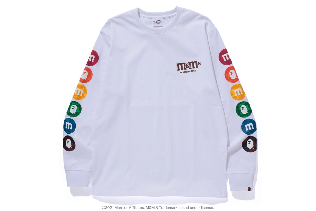 A BATHING APE × M&M’S コラボレーションが5/29 発売 (ア ベイシング エイプ エムアンドエム)