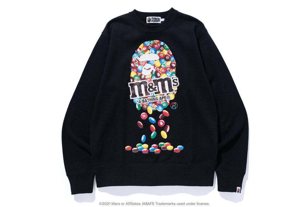 A BATHING APE × M&M’S コラボレーションが5/29 発売 (ア ベイシング エイプ エムアンドエム)