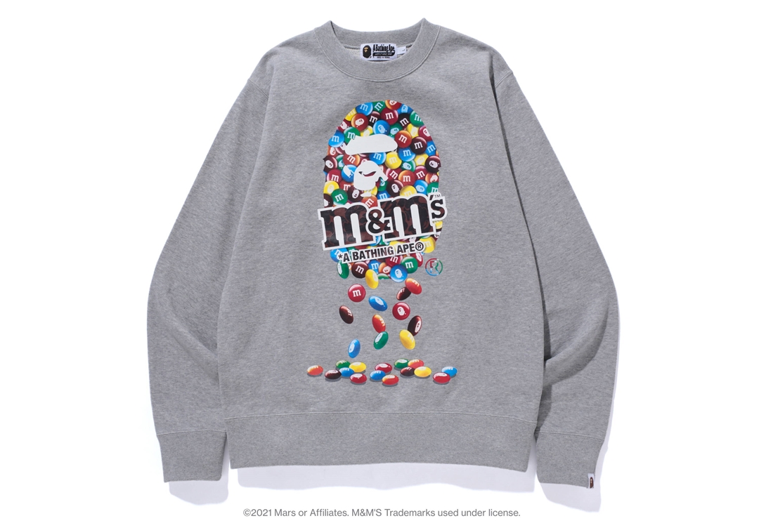 A BATHING APE × M&M’S コラボレーションが5/29 発売 (ア ベイシング エイプ エムアンドエム)