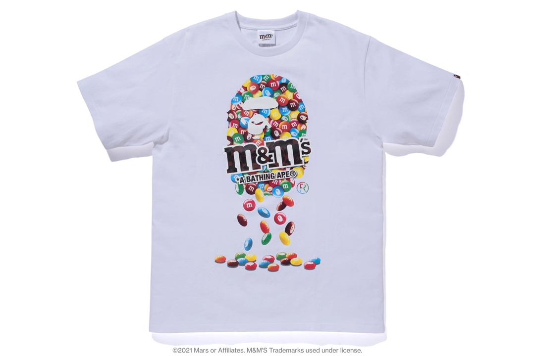 A BATHING APE × M&M’S コラボレーションが5/29 発売 (ア ベイシング エイプ エムアンドエム)