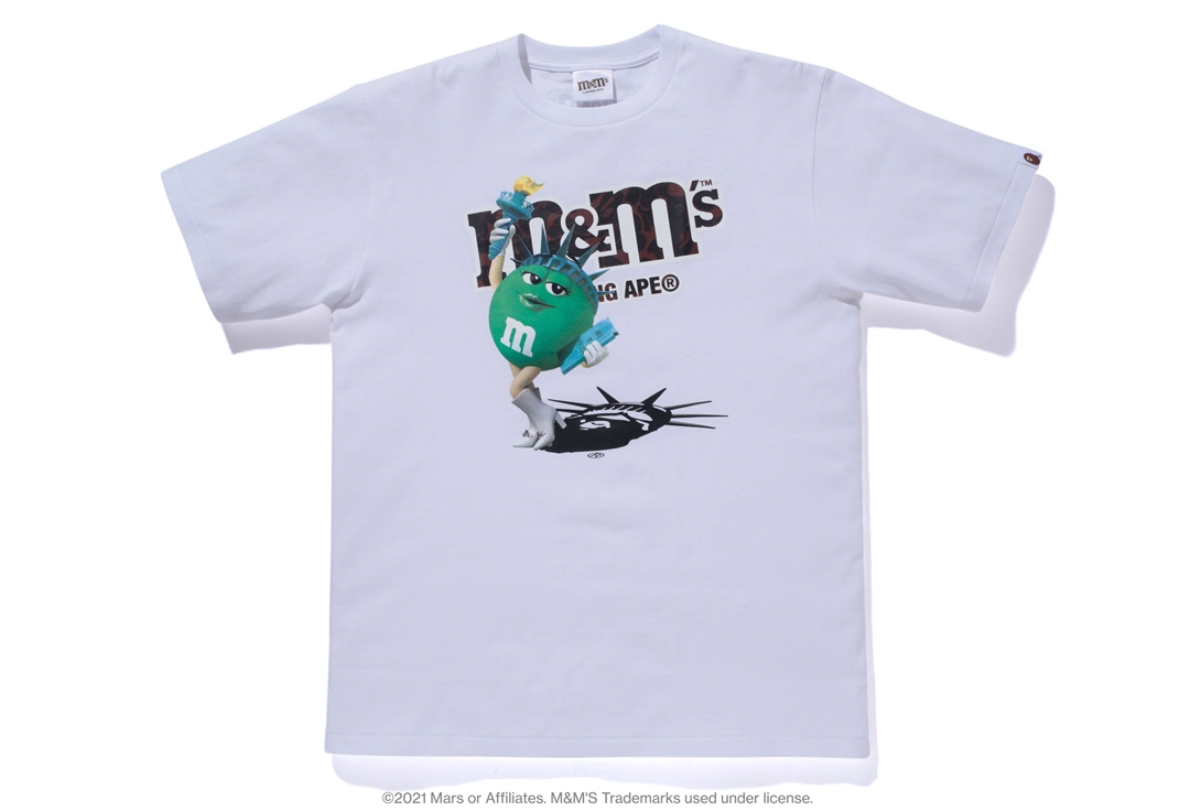 A BATHING APE × M&M’S コラボレーションが5/29 発売 (ア ベイシング エイプ エムアンドエム)