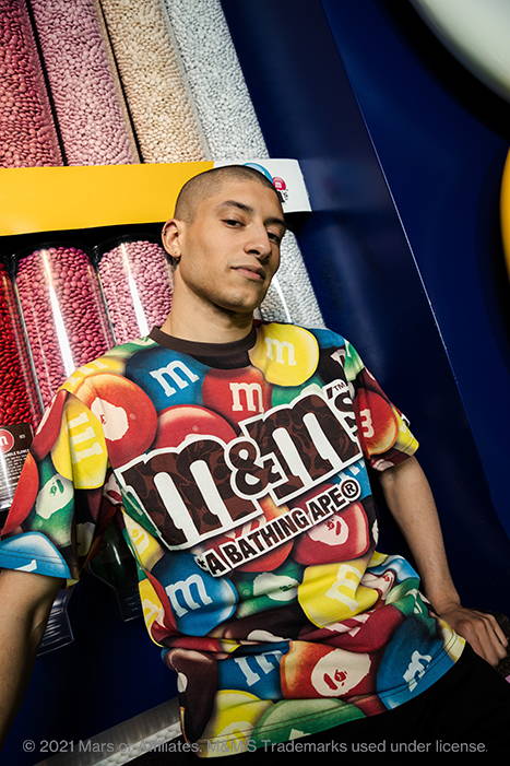 A BATHING APE × M&M’S コラボレーションが5/29 発売 (ア ベイシング エイプ エムアンドエム)