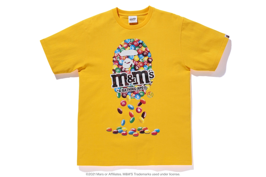 A BATHING APE × M&M’S コラボレーションが5/29 発売 (ア ベイシング エイプ エムアンドエム)