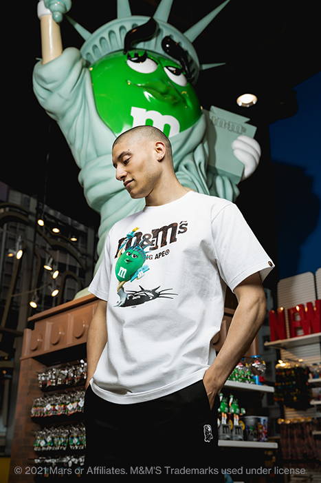 A BATHING APE × M&M’S コラボレーションが5/29 発売 (ア ベイシング エイプ エムアンドエム)