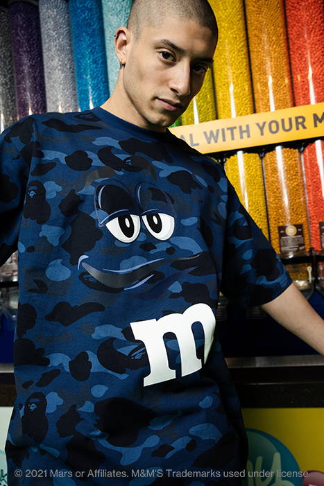 A BATHING APE × M&M’S コラボレーションが5/29 発売 (ア ベイシング エイプ エムアンドエム)