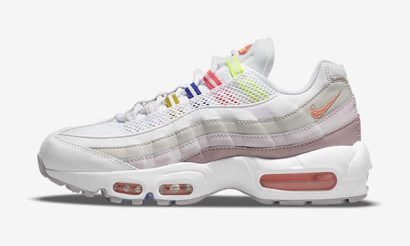 ナイキ ウィメンズ エア マックス 95 “ホワイト/マルチ” (NIKE WMNS AIR MAX 95 “White/Multi”) [DH5722-100]