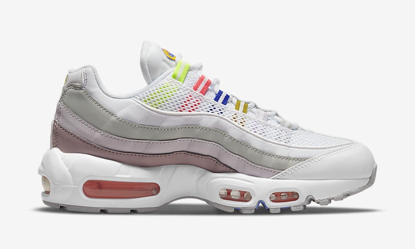 ナイキ ウィメンズ エア マックス 95 “ホワイト/マルチ” (NIKE WMNS AIR MAX 95 “White/Multi”) [DH5722-100]