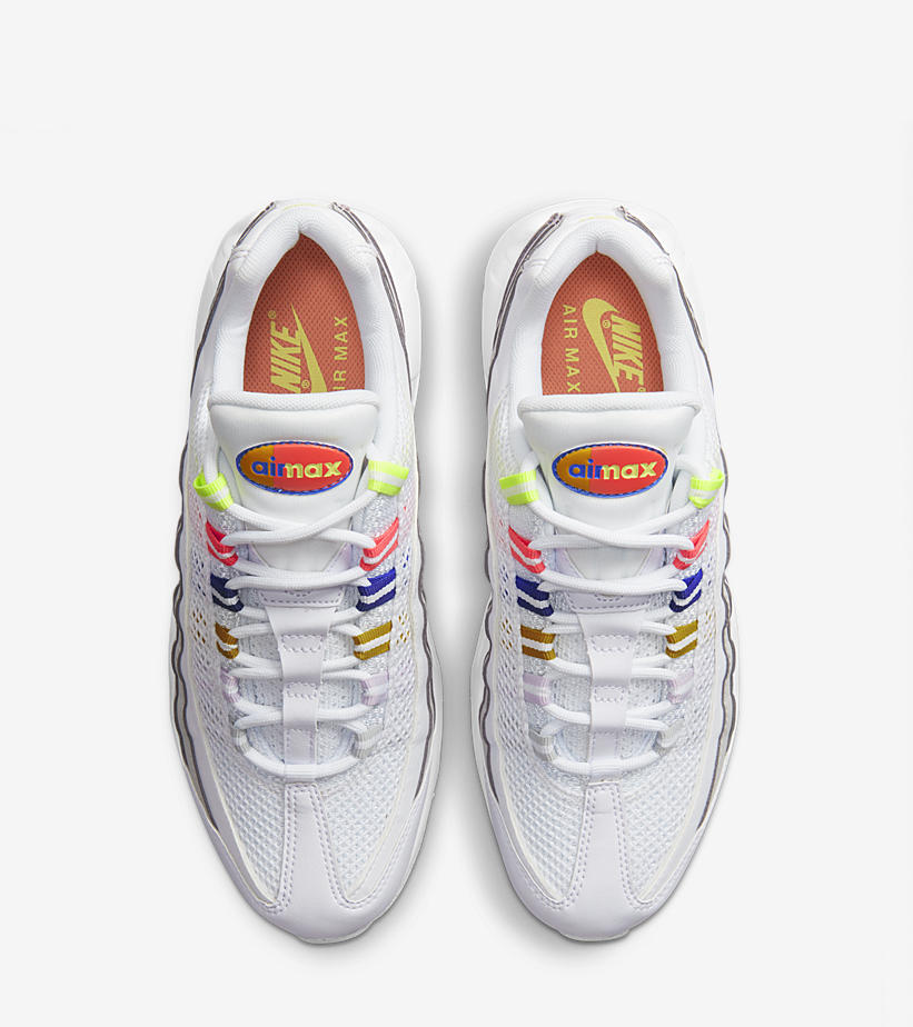 ナイキ ウィメンズ エア マックス 95 “ホワイト/マルチ” (NIKE WMNS AIR MAX 95 “White/Multi”) [DH5722-100]