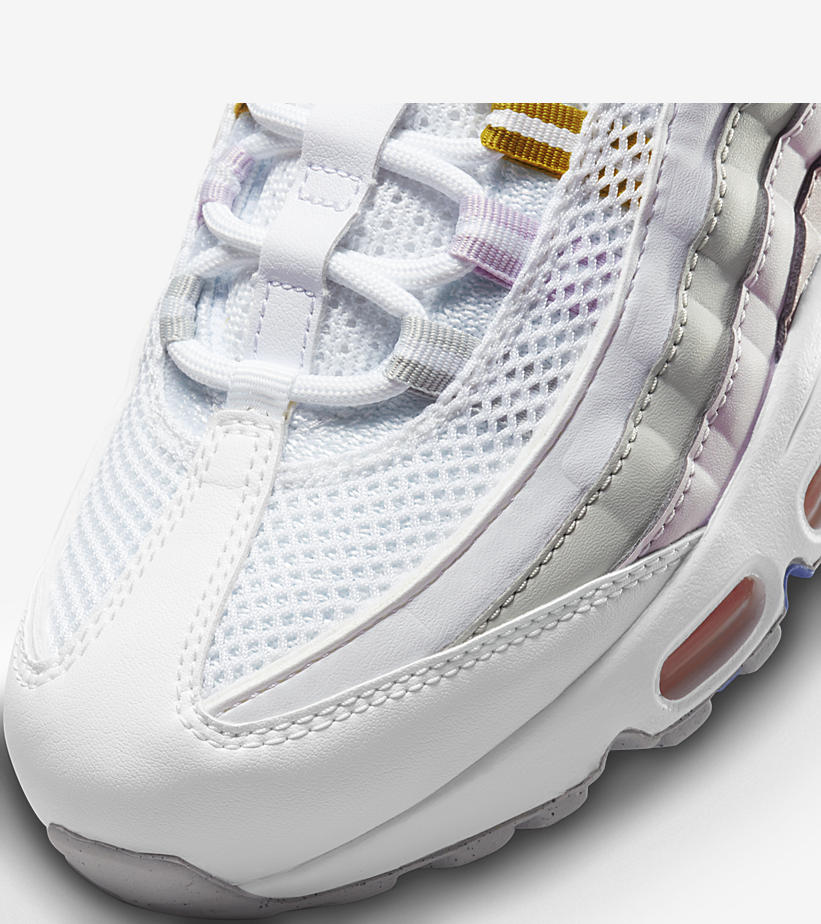 ナイキ ウィメンズ エア マックス 95 “ホワイト/マルチ” (NIKE WMNS AIR MAX 95 “White/Multi”) [DH5722-100]