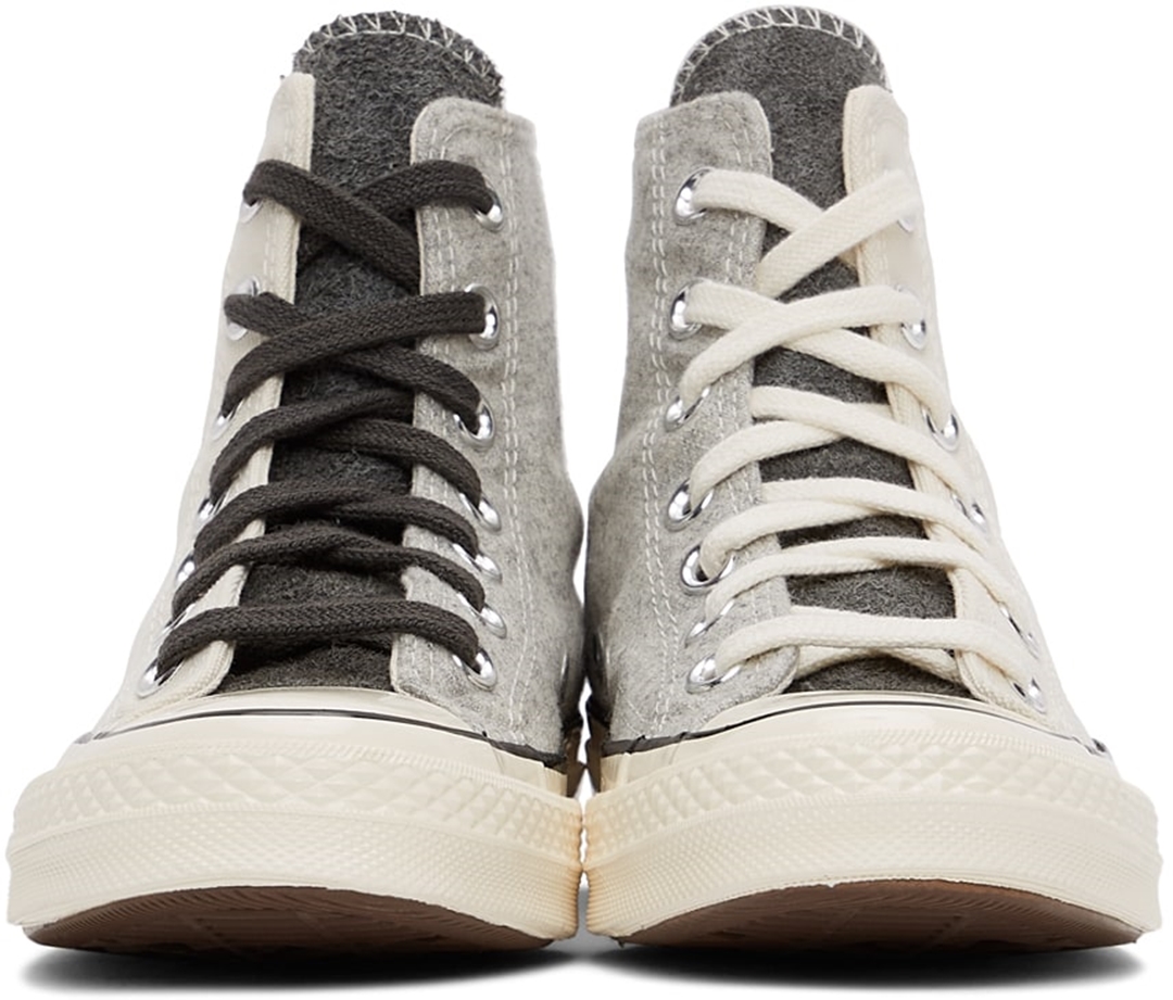 SSENSE 限定！CONVERSE CHUCK 70 HIGH “Off White/Grey” (エッセンス コンバース チャック 70 “オフホワイト/グレー”)