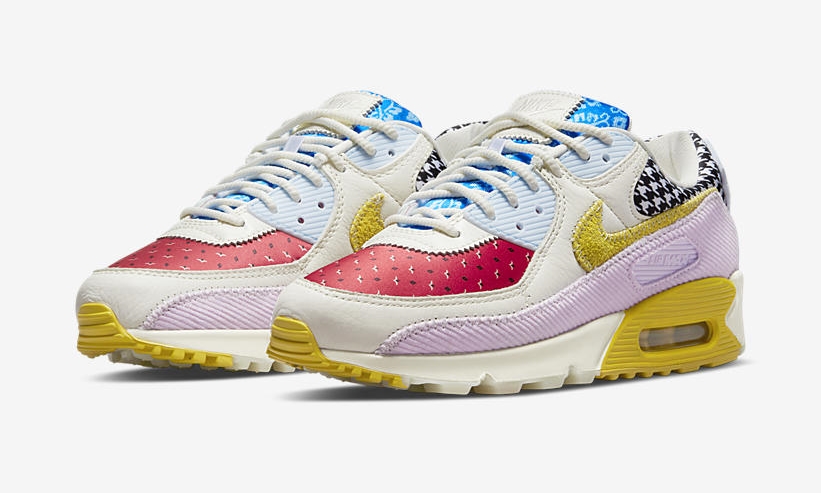 【海外 8/14 発売】ナイキ エア マックス 90 “ホワイト/イエロー/ブルー/レッド” (NIKE AIR MAX 90 “White/Yellow/Blue/Red”) [DM8075-100]