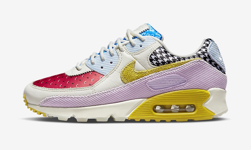 【海外 8/14 発売】ナイキ エア マックス 90 “ホワイト/イエロー/ブルー/レッド” (NIKE AIR MAX 90 “White/Yellow/Blue/Red”) [DM8075-100]