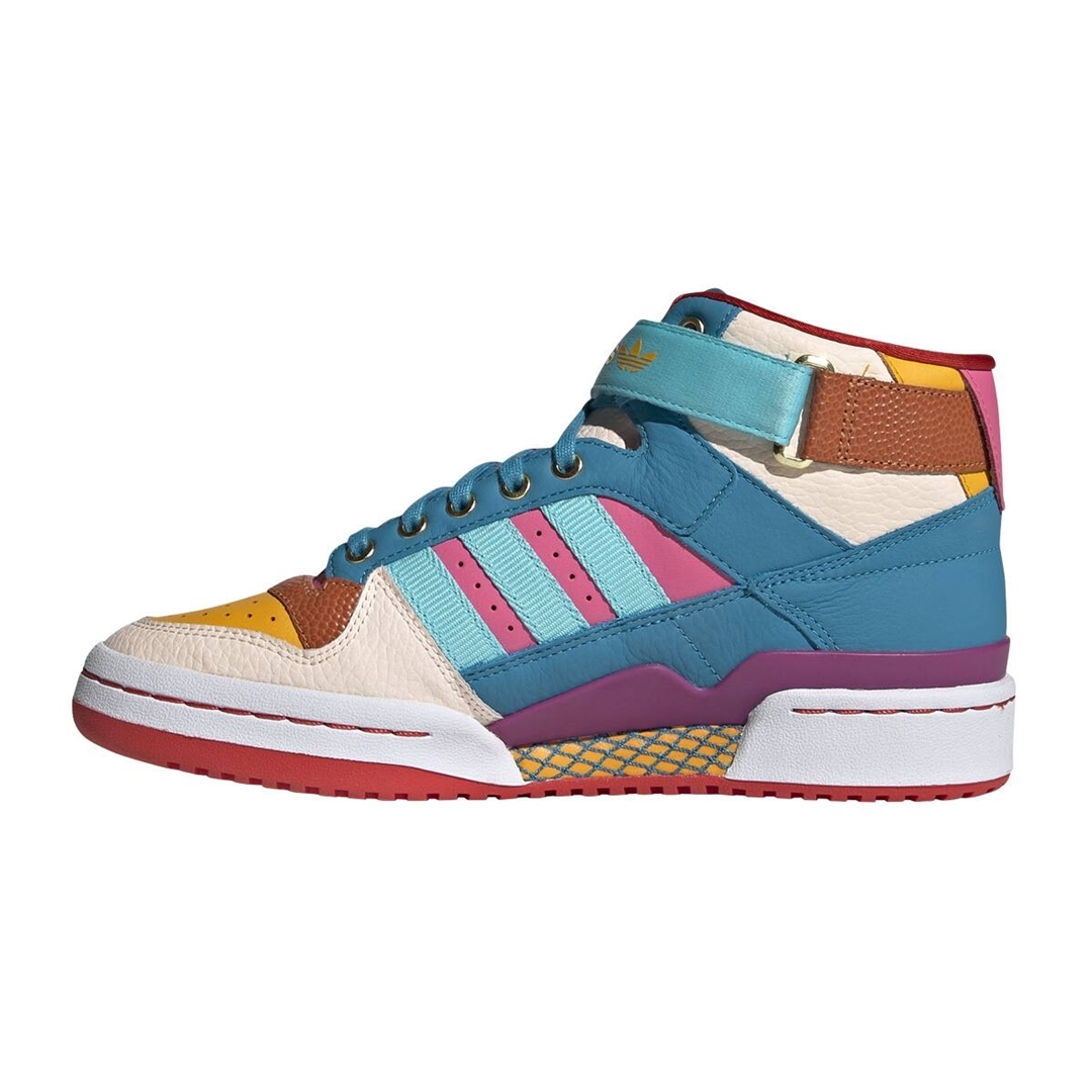 【国内 5/26 発売】adidas Originals WMNS FORUM MID “Team Callege Gold/Pulse Aquq/Pink Tint” (アディダス オリジナルス ウィメンズ フォーラム ミッド “チームカレッジゴールド/パルスアクア”) [GV7673]