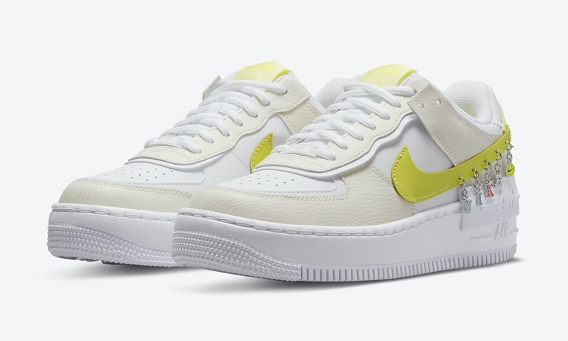 6/1 発売！ナイキ ウィメンズ エア フォース 1 ロー シャドウ “ラッキーチャーム/ホワイト” (NIKE WMNS AIR FORCE 1 LOW SHADOW “Lucky Charms/White”) [DJ5197-100]