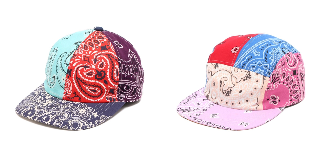 5/28 発売！atmos REMAKE US BANDANA "BUCKET HAT/CAMP CAP/6 PANEL CAP" (アトモス リメイク US バンダナ)