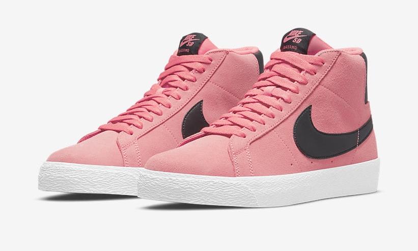 ナイキ SB ズーム ブレーザー ミッド “ピンク/ブラック” (NIKE SB ZOOM BLAZER MID “Pink/Black”) [864349-601]