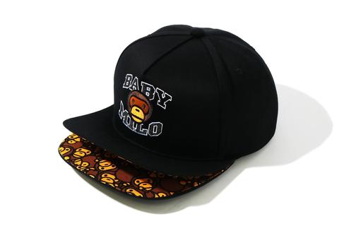 A BATHING APEから1ST CAMOやAPE HEAD、BABY MILO やシャークモチーフを配したスナップバックのダブルバイザーキャップ「DOUBLE VISER SNAP BACK CAP ITEMS」が5/29 発売 (ア ベイシング エイプ)