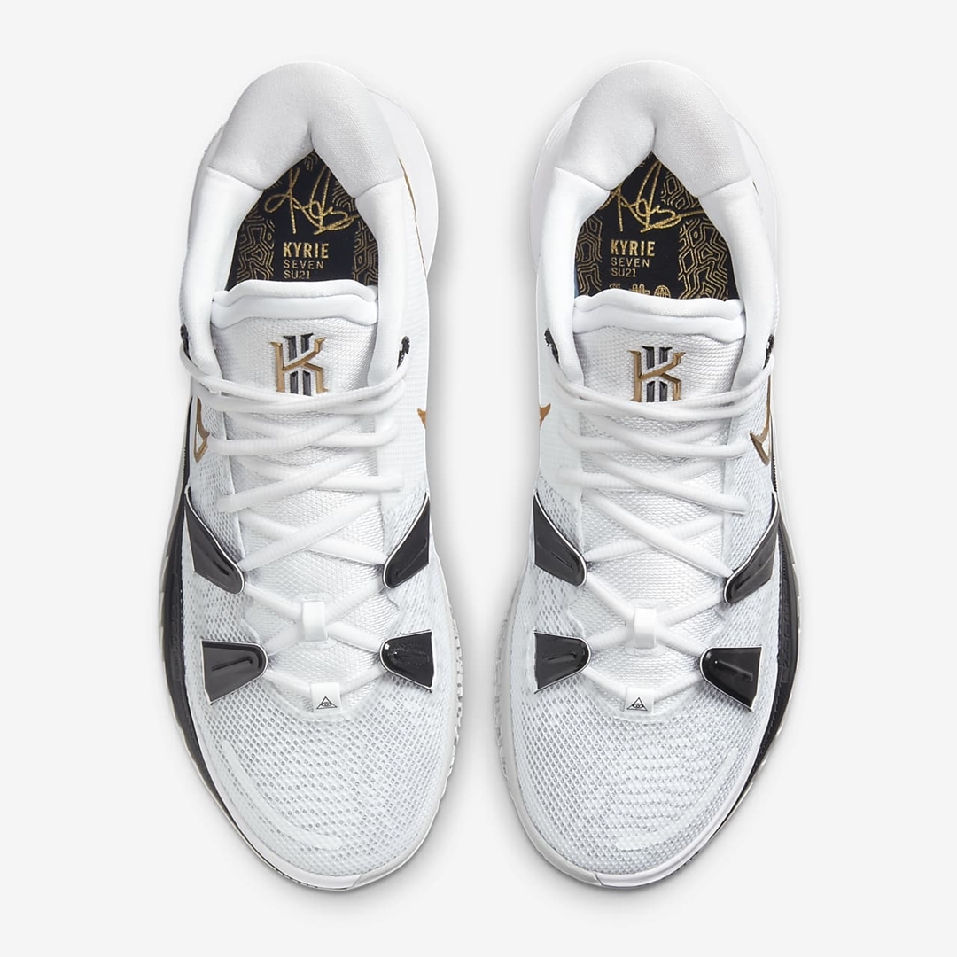 【国内 6/4 発売】ナイキ カイリー 7 EP “ホワイト/グレーフォグ/メタリックゴールド” (NIKE KYRIE 7 EP “White/Grey Fog/Metallic Gold”) [CQ9327-101]