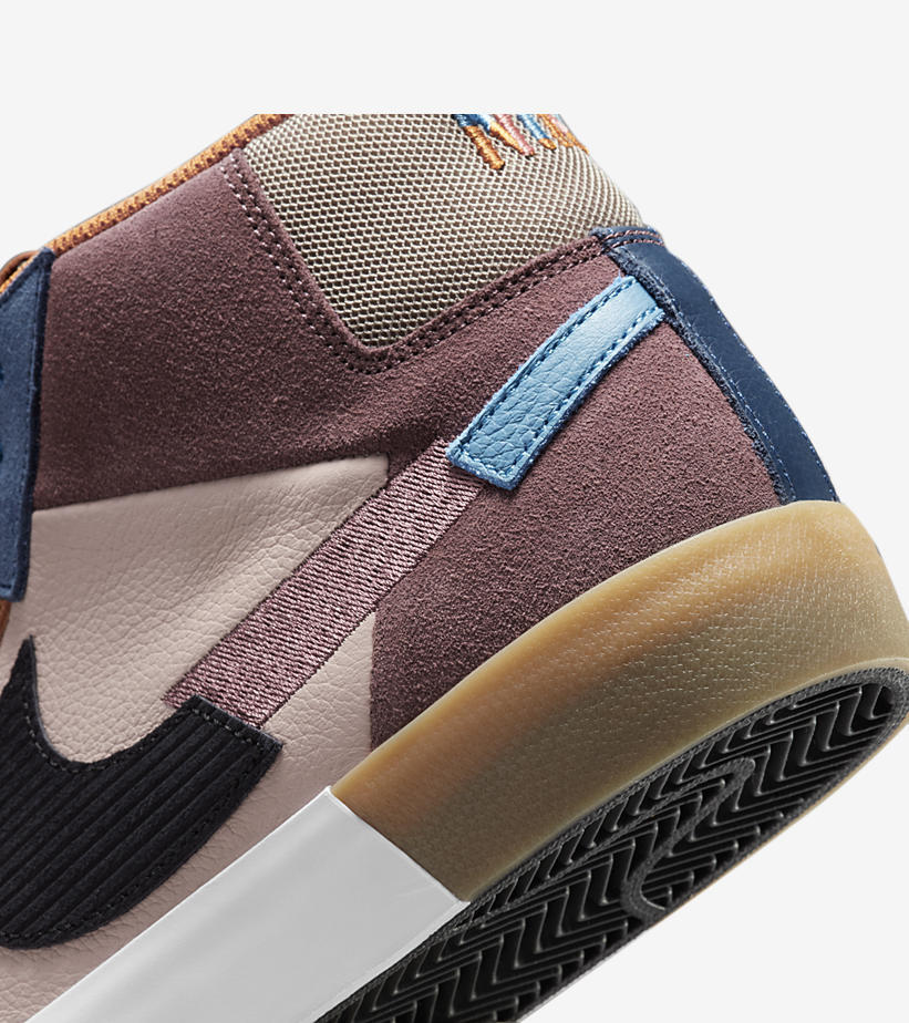 ナイキ SB ブレーザー ミッド プレミアム “ベージュ/ピンク/ブルー” (NIKE SB BLAZER MID PREMIUM “Beige/Pink/Blue”) [DA8854-600]