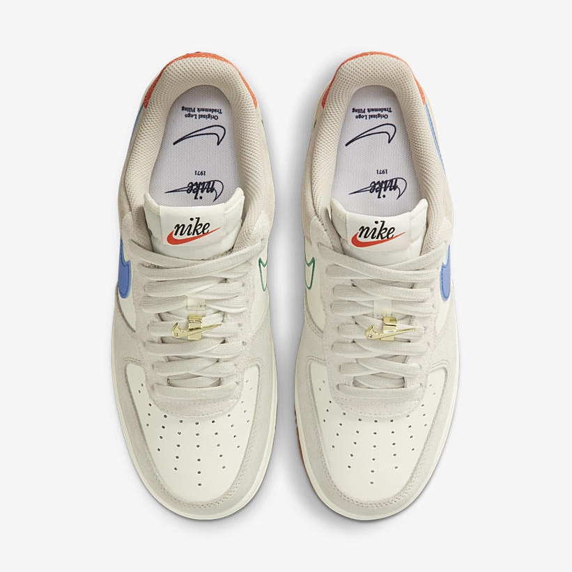 2021年 発売予定！ナイキ エア フォース 1 07 ロー “ファースト ユーズ/セイル/ブルー” (NIKE AIR FORCE 1 07 LOW “First Use/Sail/Blue”) [DA8302-100]