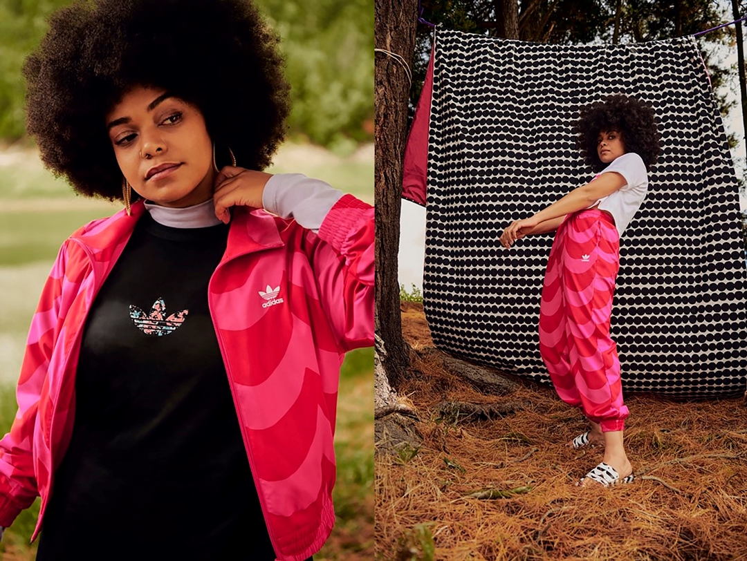 マリメッコの独創的で生き生きとしたプリント柄をスポーツウェアに取り入れた adidas Originals x MARIMEKKO 限定コレクションが6/10 発売 (アディダス オリジナルス マリメッコ)