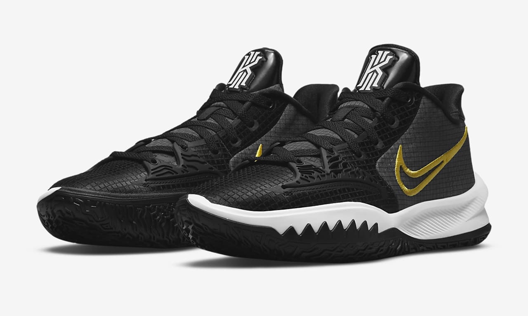 【国内 6/4 発売】ナイキ カイリー 4 ロー EP “ブラック/ホワイト/メタリックゴールド” (NIKE KYRIE 4 LOW EP “Black/White/Metallic Gold”) [CZ0105-001]