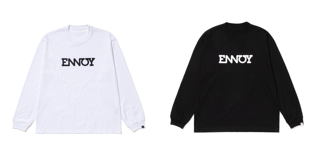 ENNOY “Long Sleeve Electric Logo T-Shirts”が5/29 抽選販売