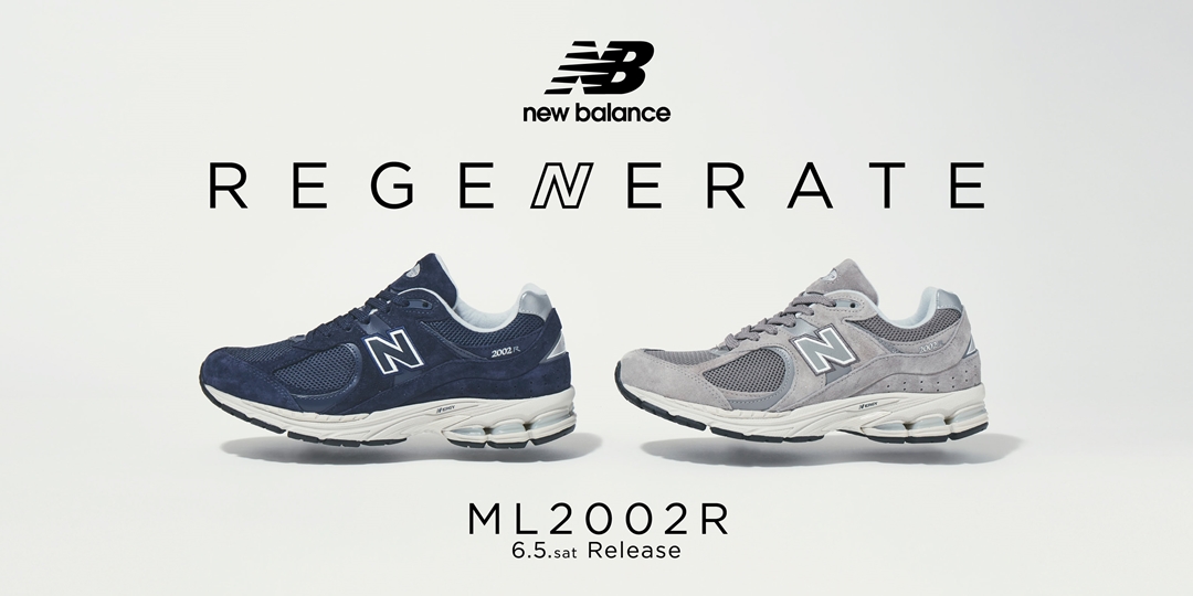 【国内 6/5 発売】BILLY'S/ニューバランス限定！New Balance ML2002 RC/RD “Grey/Navy” (“グレー/ネイビー”)