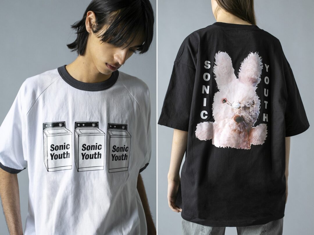 6/4 発売！SONIC YOUTH のアートワークを monkey time TEEのボディにプリントした 2021 S/S TEE (ソニックユース モンキータイム)