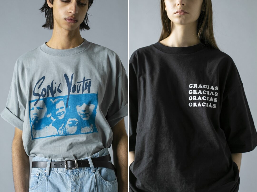 6/4 発売！SONIC YOUTH のアートワークを monkey time TEEのボディにプリントした 2021 S/S TEE (ソニックユース モンキータイム)