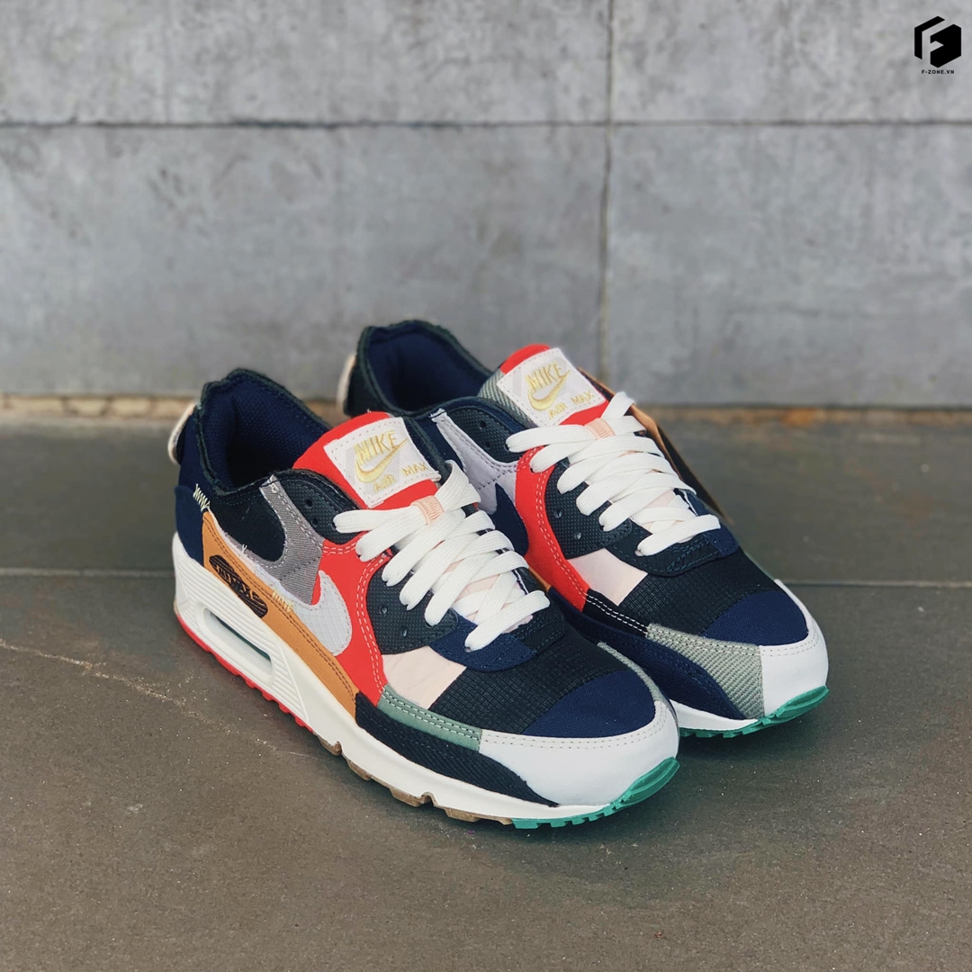 6/10 発売！ナイキ ウィメンズ エア マックス 90 QS “カレッジネイビー/ライトボーン” (NIKE WMNS AIR MAX 90 QS “College Navy/Light Bone”) [DJ4878-400]