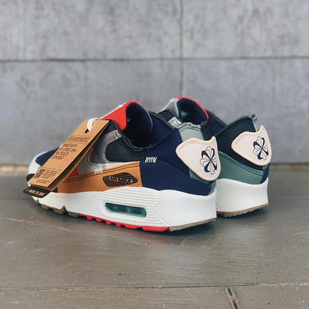 6/10 発売！ナイキ ウィメンズ エア マックス 90 QS “カレッジネイビー/ライトボーン” (NIKE WMNS AIR MAX 90 QS “College Navy/Light Bone”) [DJ4878-400]