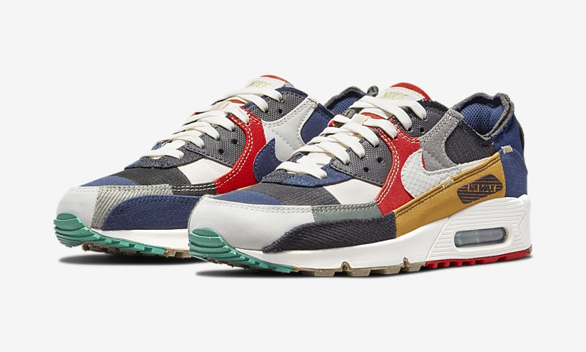 6/10 発売！ナイキ ウィメンズ エア マックス 90 QS “カレッジネイビー/ライトボーン” (NIKE WMNS AIR MAX 90 QS “College Navy/Light Bone”) [DJ4878-400]