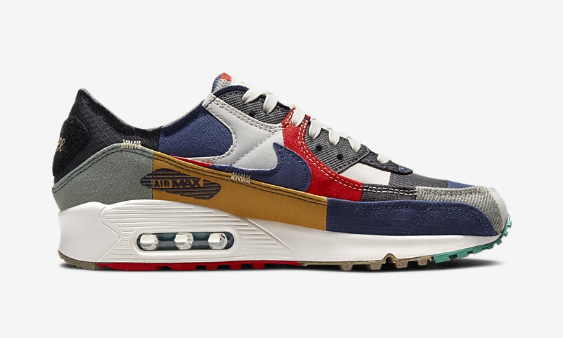 6/10 発売！ナイキ ウィメンズ エア マックス 90 QS “カレッジネイビー/ライトボーン” (NIKE WMNS AIR MAX 90 QS “College Navy/Light Bone”) [DJ4878-400]