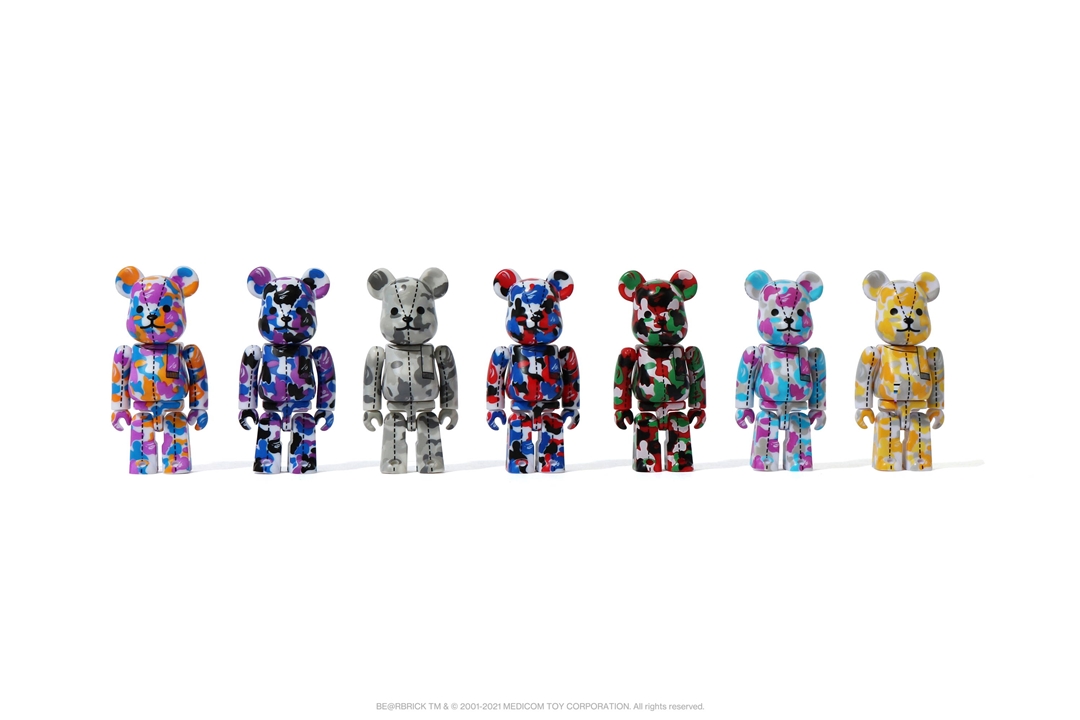 A BATHING APE 28周年 × BE@RBRICK “BAPE CAMO #2” が6/5 発売 (ア ベイシング エイプ ベアブリック)