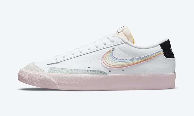 【国内 6/15 発売】ナイキ ブレーザー ロー “ビートゥルー 2021” (NIKE BLAZER LOW “Be True 2021”) [DD3034-100]