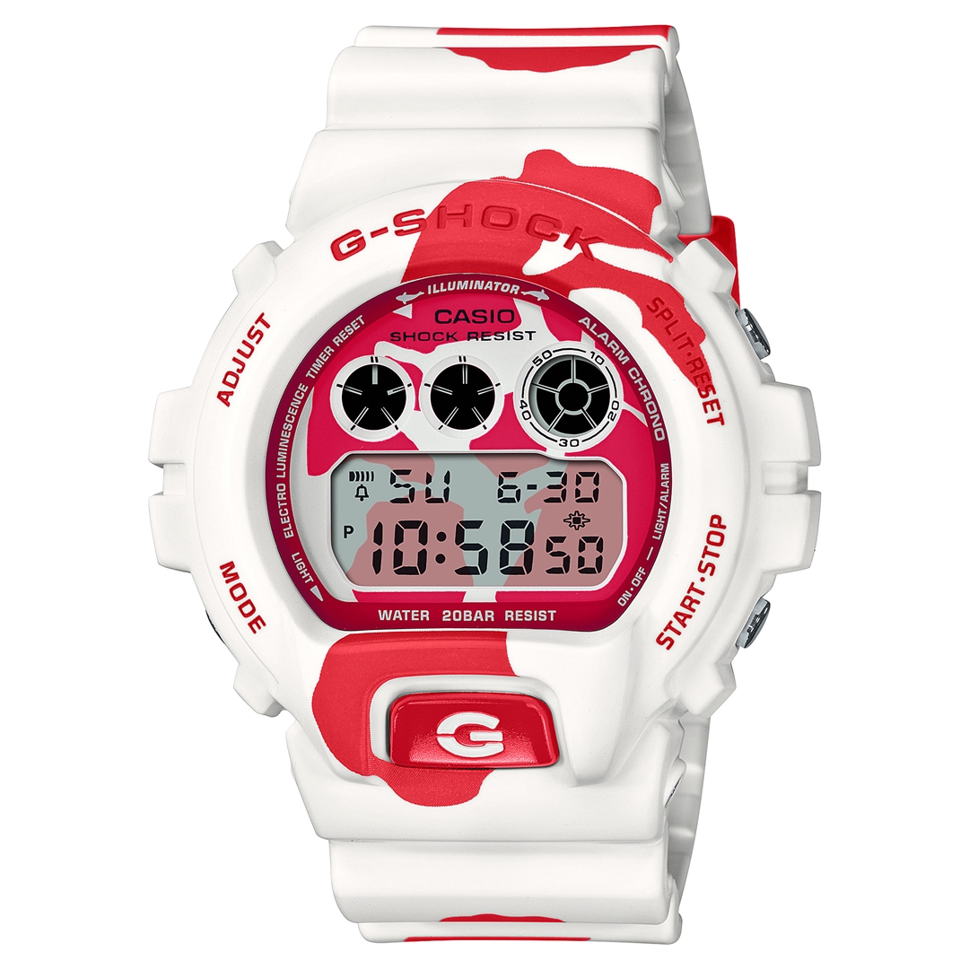 6/11 発売！G-SHOCKから「錦鯉」をデザインベースとした3型 “DW-6900JK-4JR/GA-100JK-4AJR/DW-5600JK-1JR” (ジーショック Gショック)