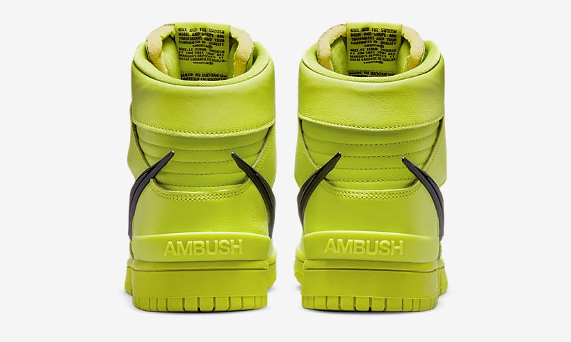 【国内 7/30 発売】AMBUSH x NIKE DUNK HIGH “Atomic Green” (アンブッシュ ナイキ ダンク ハイ “アトミックグリーン”) [CU7544-300]