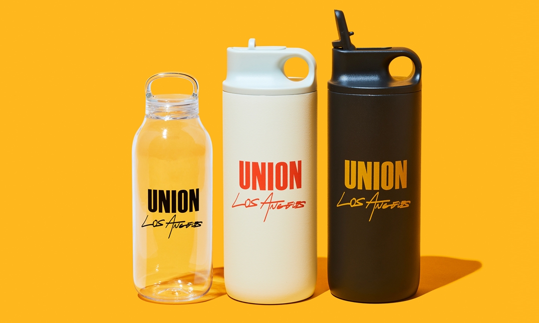 UNION × 日本が誇るドリンクウェアメーカーKINTO社との別注 アクティブタンブラー/ウォーターボトルが発売中 (ユニオン)