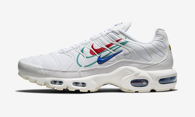 2021年 発売予定！ナイキ エア マックス プラス “ホワイト/レッド/ブルー/グリーン” (NIKE AIR MAX PLUS “White/Red/Blue/Green”) [DN6994-100]