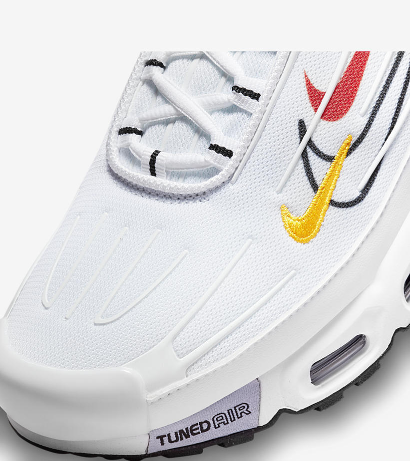 2021年 発売予定！ナイキ エア マックス プラス 3 “ホワイト/ブラック/レッド/イエロー” (NIKE AIR MAX PLUS 3 “White/Black/Red/Yellow”) [DN6993-100]