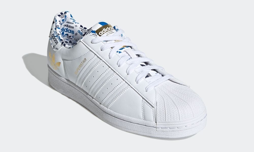 6/3 発売！色鮮やかに仕上げた adidas Originals SUPERSTAR “White/Gold Metallic” (アディダス オリジナルス スーパースター “ホワイト/ゴールドメタリック”) [H00186]