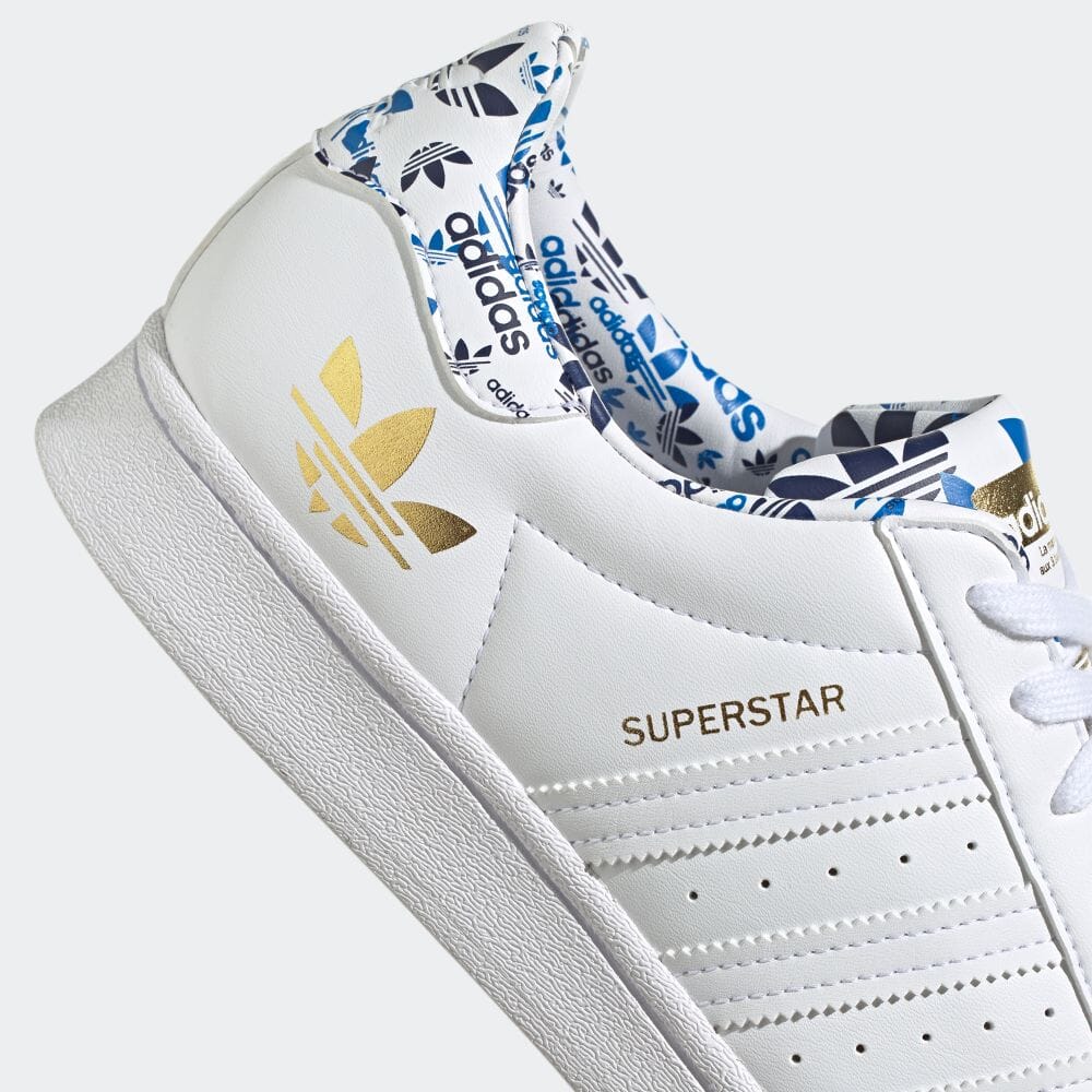 6/3 発売！色鮮やかに仕上げた adidas Originals SUPERSTAR “White/Gold Metallic” (アディダス オリジナルス スーパースター “ホワイト/ゴールドメタリック”) [H00186]