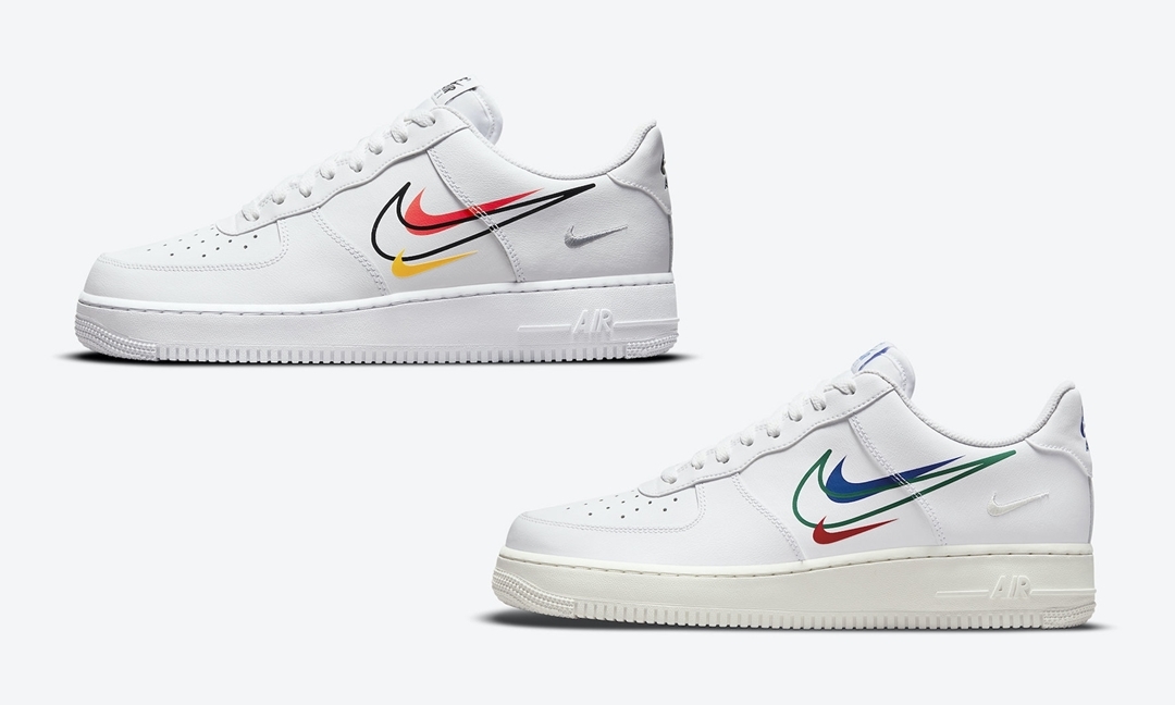 海外 8/5 発売予定！ナイキ エア フォース 1 ロー “サマー オブ スポーツ/ホワイト” (NIKE AIR FORCE 1 LOW “Summer of Sports/White”) [DM9096-100,101]