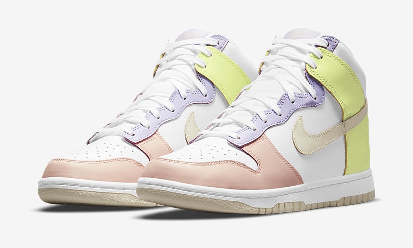 7月 発売予定！ナイキ ダンク ハイ "ホワイト/カシミア/ライトレモンツイスト" (NIKE DUNK High "White/Cashmere/Light Lemon Twist") [DD1869-108]